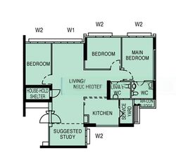 Blk 406B Northshore Residences I (Punggol), HDB 5 Rooms #460096081